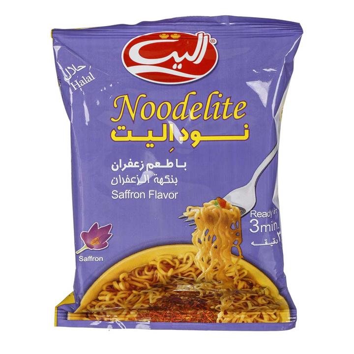 نودل با طعم زعفرانی 75 گرمی الیت